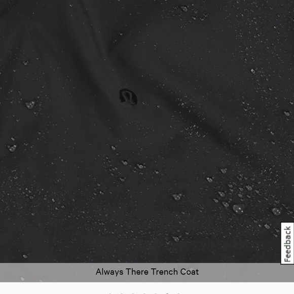 Lululemon | Always There Trench Coat | Black| Size 12 | Full Length | Sold Out | - Picture 8 of 11